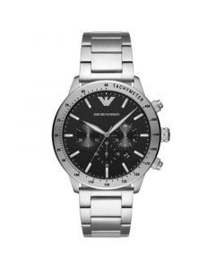 Men's Chronograph Stainless Steel Bracelet Watch 43mm