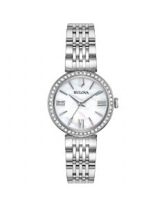 Women's Stainless Steel Bracelet Watch 33mm Gift Set