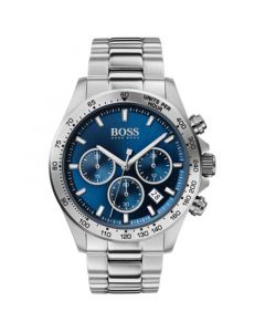 Men's Chronograph Hero Stainless Steel Bracelet Watch 43mm