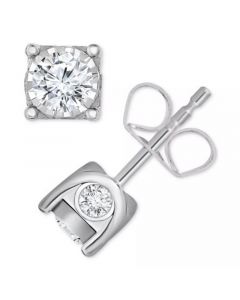 Diamond Stud Earrings (5/8 ct. t.w.) in 14k Gold or White Gold