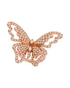 Butterfly Away® Nude Diamond™ Ring (2-3/4 ct. t.w.) in 14k Rose Gold