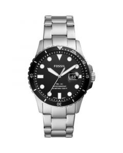 Men's Blue Diver Stainless Steel Bracelet Watch 42mm