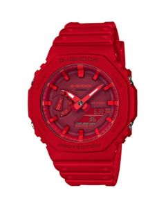 Men's Analog-Digital Red Resin Strap 45.4mm GA2100-4A