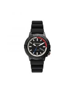 Men's Peak Patrol Black Silicone Strap Watch 42mm