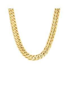 Men's Simple Curb Link Chain Necklace