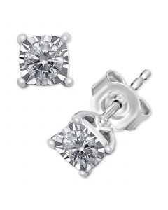 Diamond Stud Earrings (1/3 ct. t.w.) in 14k White Gold