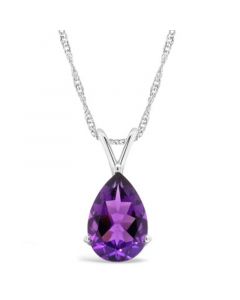 Amethyst (2-5/8 ct. t.w.) Pendant Necklace in Sterling Silver