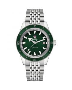 Men's Swiss Automatic HyperChrome Captain Cook Stainless Steel Bracelet Diver Watch 42mm