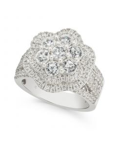 Diamond Flower Cluster Ring (2-1/2 ct. t.w.) in 14k White Gold