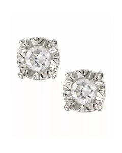 Diamond Stud Earrings in 10k Gold, White Gold or Rose Gold (1/4 ct. t.w.)