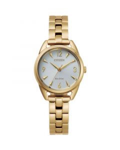 Drive From Eco-Drive Women's Gold-Tone Stainless Steel Bracelet Watch 27mm