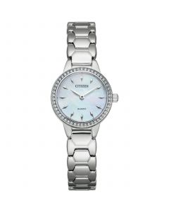 Women's Quartz Stainless Steel Bracelet Watch 24mm