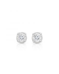 Diamond (1 ct. t.w.) Stud Earrings in 14k White Gold