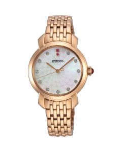 Women's Essentials Rose Gold-Tone Stainless Steel Bracelet Watch 29.2mm