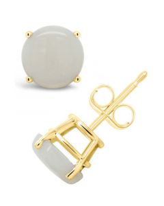 Opal (1-5/8 ct. t.w.) Stud Earrings in 14K Yellow Gold