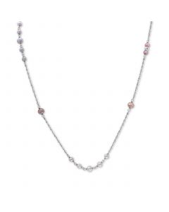 EFFY® Multicolor Cultured Freshwater Pearl (5 & 6mm) 35" Statement Necklace in Sterling Silver