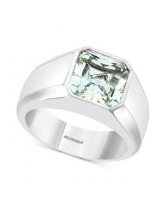 EFFY® Men's White Topaz Ring (5-1/3 ct. t.w.) in Sterling Silver