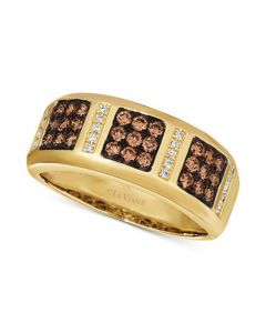 Chocolatier® Men's Diamond Band (5/8 ct. t.w.) in 14k Gold