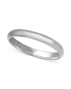 Polished Band in Sterling Silver, Created for Macy's