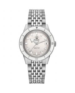 Women's Swiss Automatic Captain Cook Stainless Steel Bracelet Diver Watch 37mm