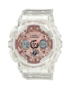 Women's Analog-Digital Clear Resin Strap Watch 45.9mm GMAS120SR-7A