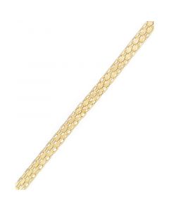 Bismark Chain Bracelet in 10k Gold