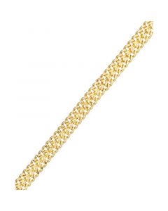 10k Gold Bracelet, Mesh Link Bracelet