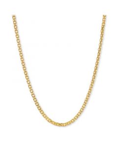 Bismark Link 18" Chain Necklace in 14k Gold