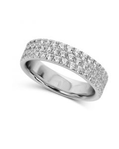 Cubic Zirconia Pavé Band