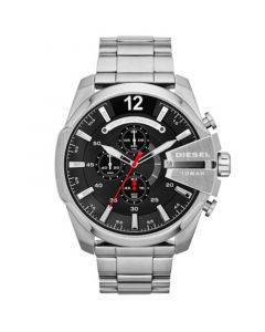 Men's Chronograph Mega Chief Stainless Steel Bracelet Watch 59x51mm DZ4308