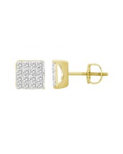 Men's Diamond (1/2 ct. t.w.) Earring Set in 10k Yellow Gold