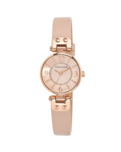 Women's Blush Leather Strap Watch 26mm 10-9442 RGLP