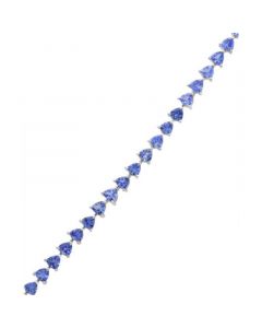 EFFY® Tanzanite Tennis Bracelet (9-1/2 ct. t.w.) in Sterling Silver