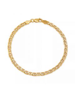 Mariner Link Chain Bracelet in 18k Gold-Plated Sterling Silver or Sterling Silver, Created for Macy's