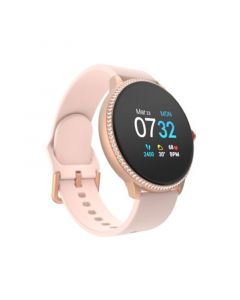 Sport 3 Women's Special Edition Touchscreen Smartwatch: Rose Gold Crystal Case with Blush Strap 45mm