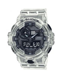 Men's Analog-Digital Clear Resin Strap Watch 53.4mm GA700SKE-7A