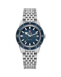 Unisex Swiss Automatic Captain Cook Stainless Steel Bracelet Watch 37mm