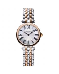 Women's Swiss Art Deco Two-Tone Stainless Steel Bracelet Watch 30mm