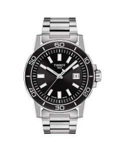 Men's Swiss Supersport Stainless Steel Bracelet Watch 44mm