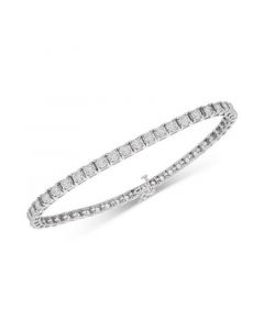 Men's Diamond Tennis Bracelet (2 ct. t.w.) in 10k White Gold