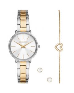 Women's Pyper Two-Tone Stainless Bracelet Watch 32mm Gift Set