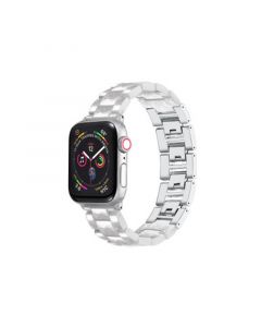 Men's and Women's Resin Band for Apple Watch with Removable Clasp 38mm