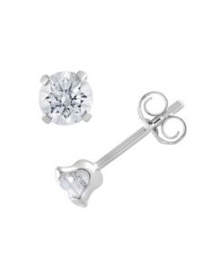 Diamond Stud Earrings (3/8 ct. t.w.) in 10K White Gold or 10k Yellow Gold