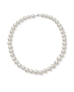 Cultured Freshwater Pearl (9-10mm) 18" Collar Necklace