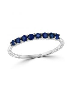 Sapphire Stack Ring (1/3 ct. t.w.) in 14k White Gold