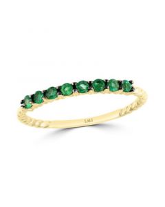 Emerald Stack Ring (1/4 ct. t.w.) in 14k Gold