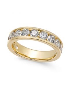 Diamond Channel Band (2 ct. t.w.) in 14k Gold