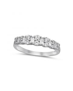 Diamond Band (5/8 ct. t.w.) in 14K White Gold