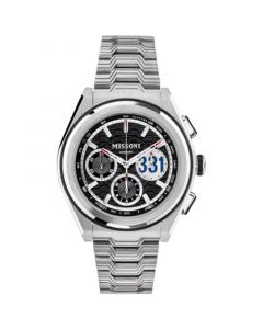 Men's Swiss Chronograph M331 Stainless Steel Bracelet Watch 45mm