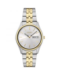 Men's Essentials Two-Tone Stainless Steel Bracelet Watch 37mm